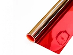 Зеркальная пленка Red Silver 15%